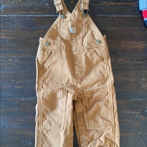 Boys Carhartt overalls
